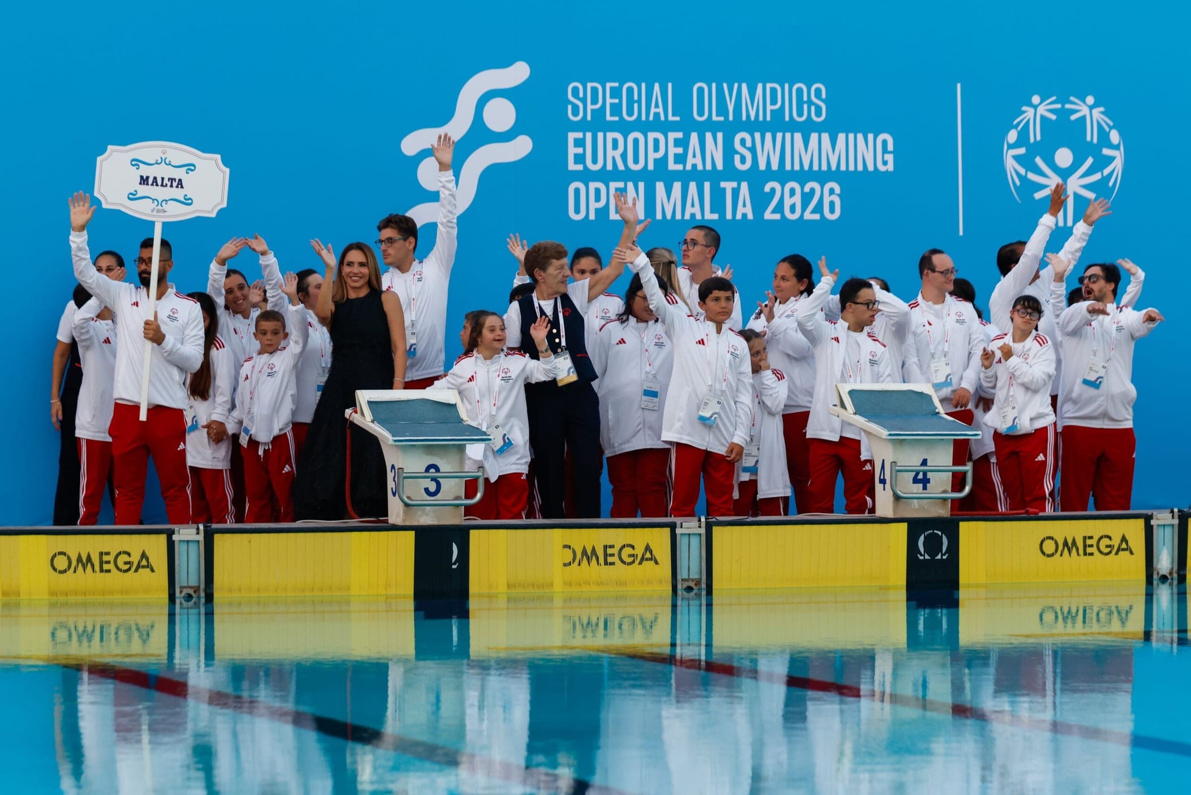 Malta hosts 400 athletes from 37 countries as Special Olympics swim meet opens